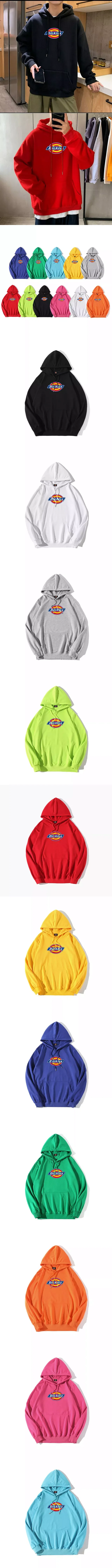 Dickies Hoodies & Sweatshirts Logo Print Pullover Hoodie with Kangaroo Pocket product detail image 4