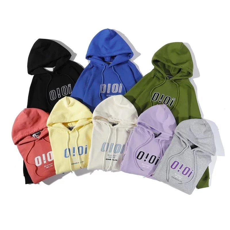 5252 BY O!Oi Hoodies & Sweatshirts Logo pullover hoodie with kangaroo pocket image 3