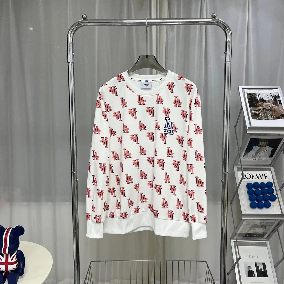 MLB Hoodies & Sweatshirts All-Over Team Logo Crewneck Sweatshirt image 3