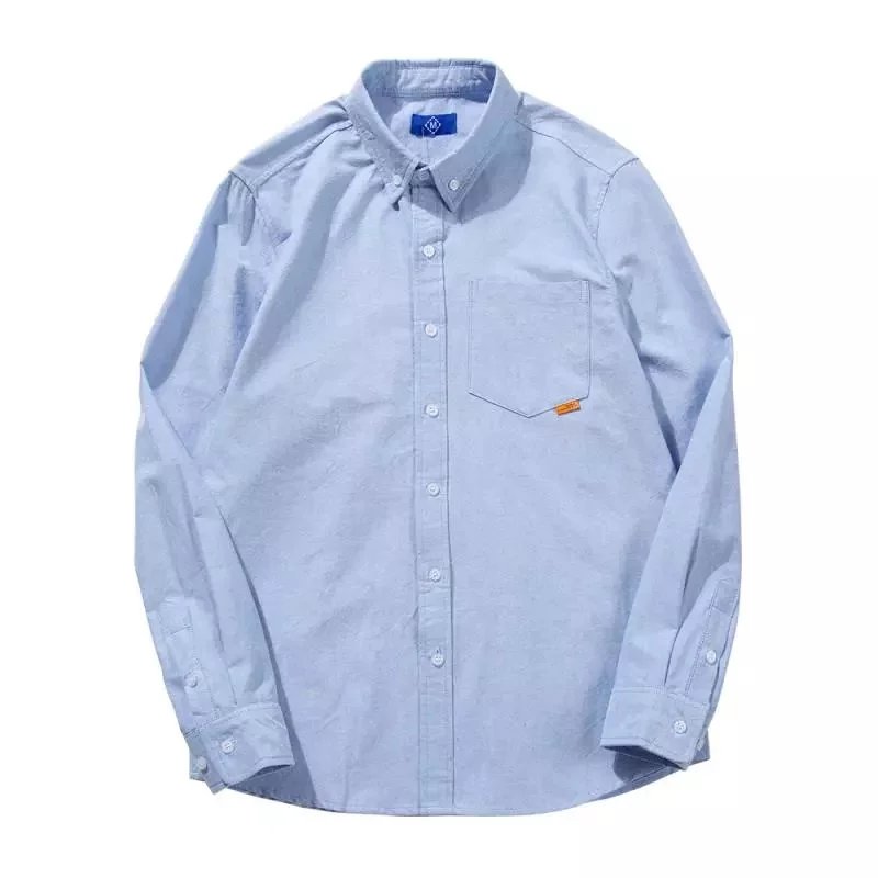 MADNESS Shirts Oxford button-down long-sleeve shirt with chest pocket image 6