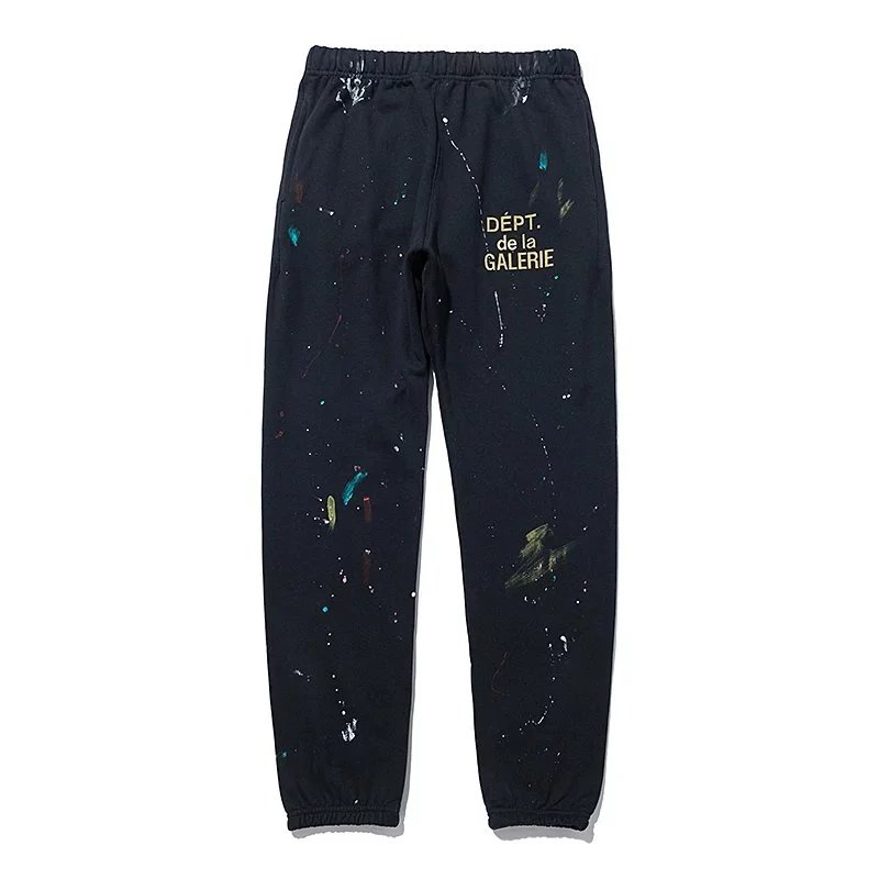 Gallery Dept. Trousers Paint-splatter logo sweatpants image 3