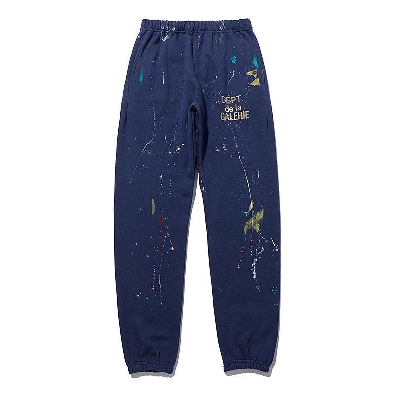 Gallery Dept. Trousers Paint-splatter logo sweatpants image 4