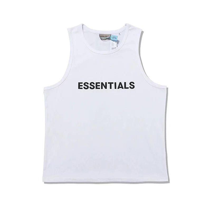 Fear of God Vests ESSENTIALS logo sleeveless tank top image 10
