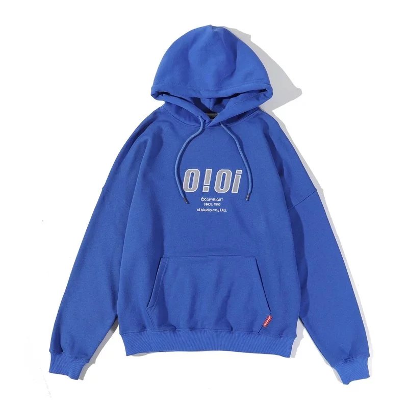5252 BY O!Oi Hoodies & Sweatshirts Logo pullover hoodie with kangaroo pocket image 5