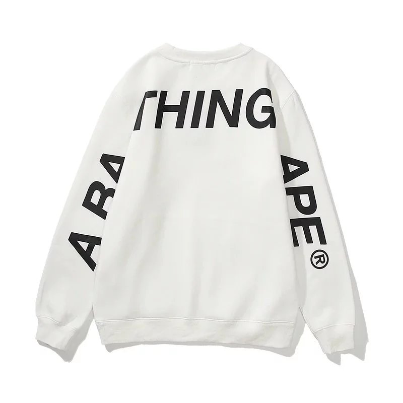 A Bathing Ape Hoodies & Sweatshirts Crewneck sweatshirt with Head chest print and APE/THING back image 4