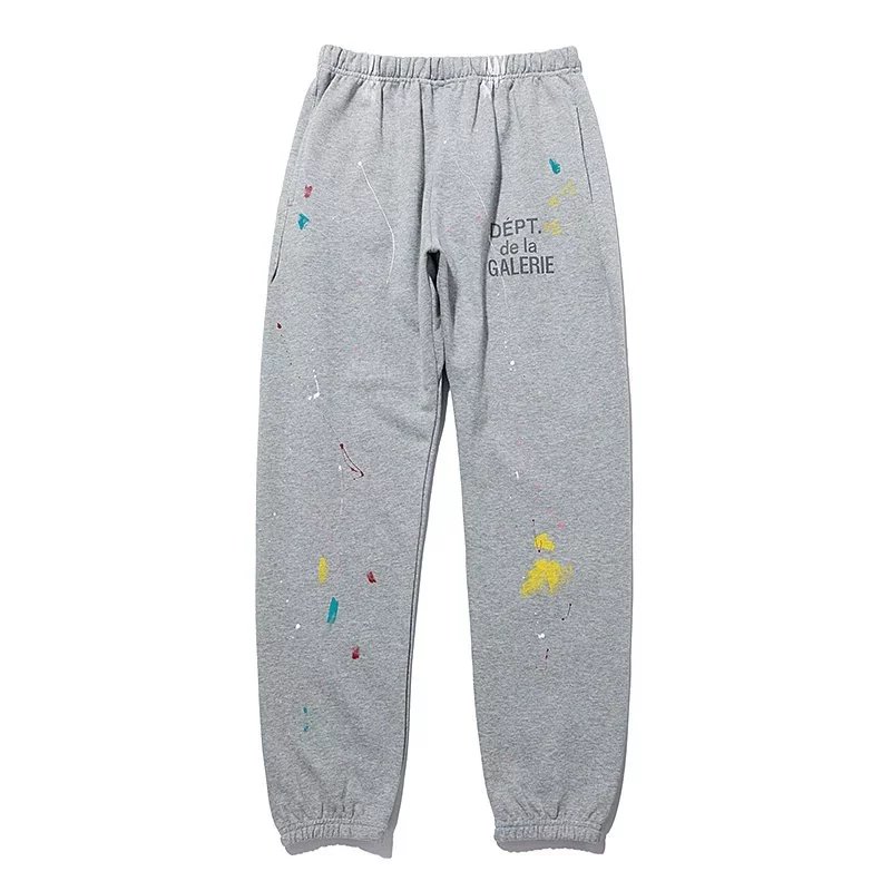 Gallery Dept. Trousers Paint-splatter logo sweatpants image 5