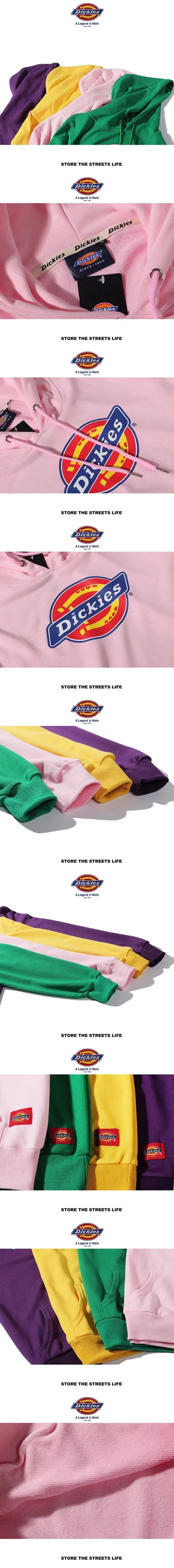 Dickies Hoodies & Sweatshirts Logo Print Pullover Hoodie with Kangaroo Pocket product detail image 8