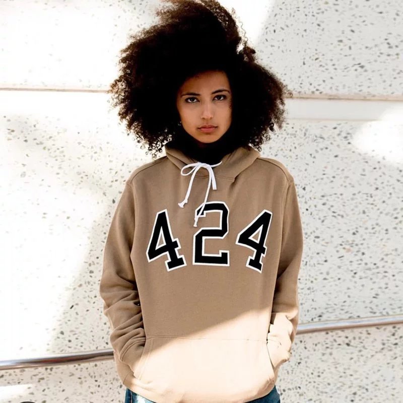 Unbranded Hoodies & Sweatshirts 424 Embroidered Pullover Hoodie image 3