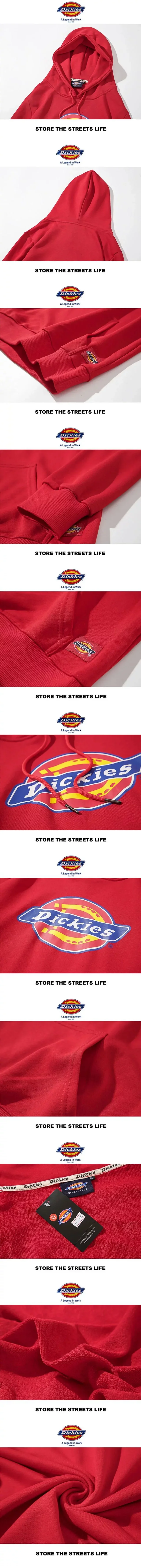 Dickies Hoodies & Sweatshirts Logo Print Pullover Hoodie with Kangaroo Pocket product detail image 9