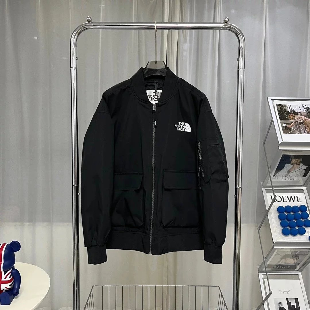 The North Face Jackets Bomber Jacket with Utility Pockets image 4