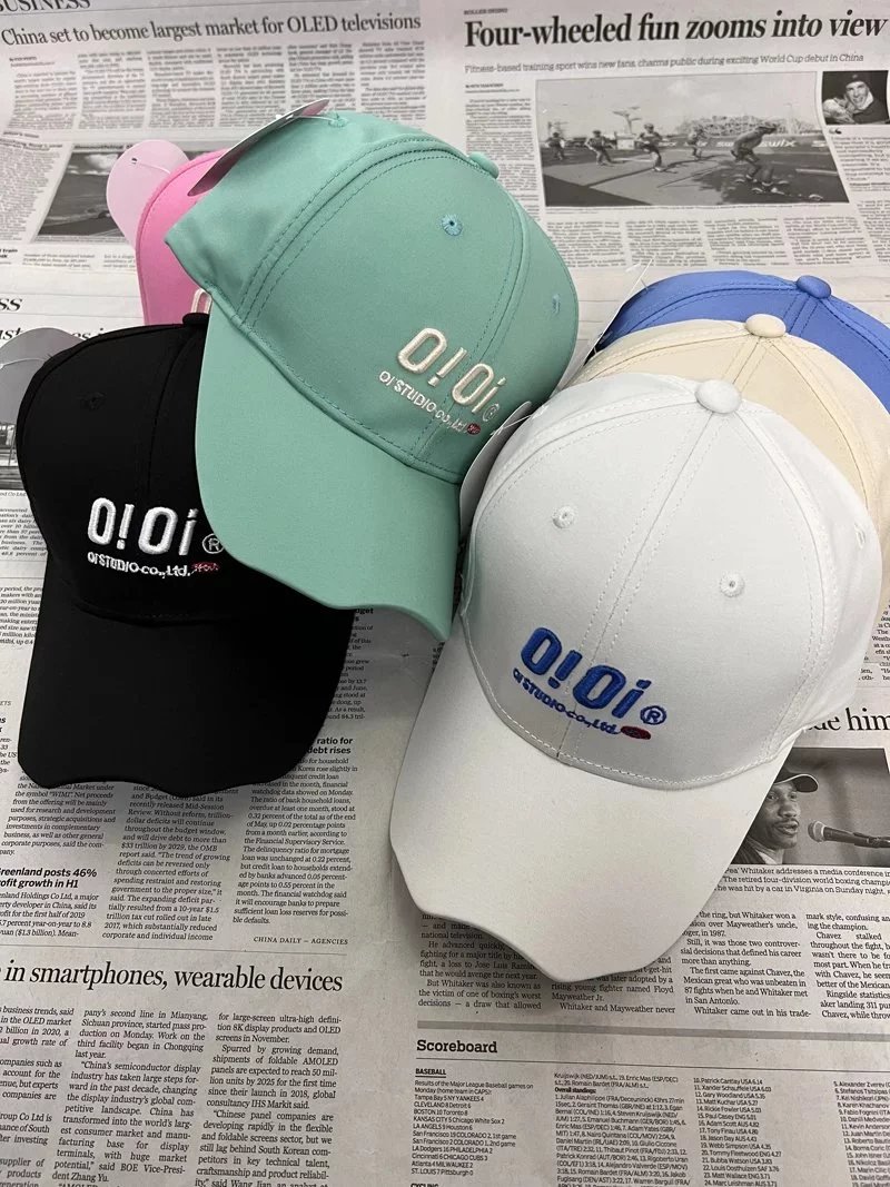 OiOi Hats Embroidered Baseball Cap image 5