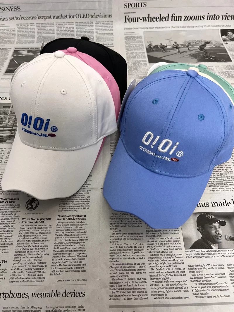 OiOi Hats Embroidered Baseball Cap image 4