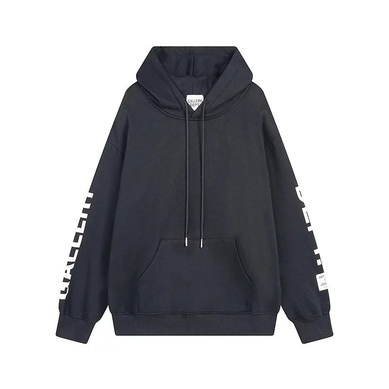 Gallery Dept. Hoodies & Sweatshirts Pullover hoodie with sleeve logo print and kangaroo pocket image 2