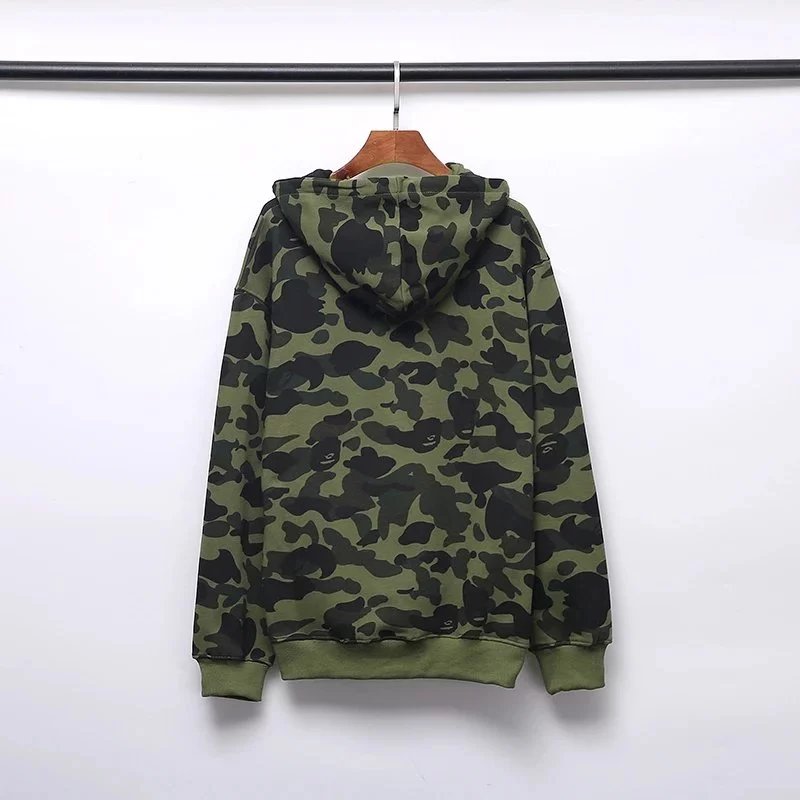 A Bathing Ape Hoodies & Sweatshirts Camouflage Head Print Pullover Hoodie image 10