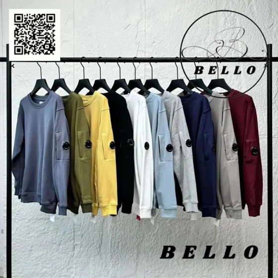 Casual Loose Round Neck Lens Hoodie - TOP