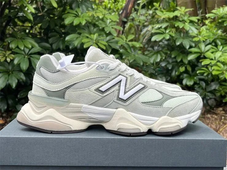 New Balance 9060 Mint Green Chunky Sneakers