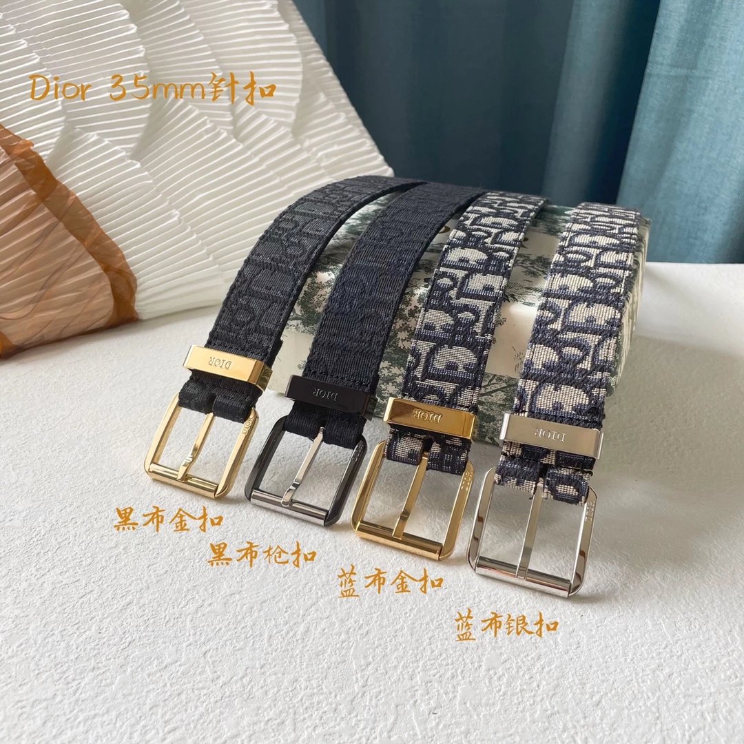Dior Oblique Jacquard Belt