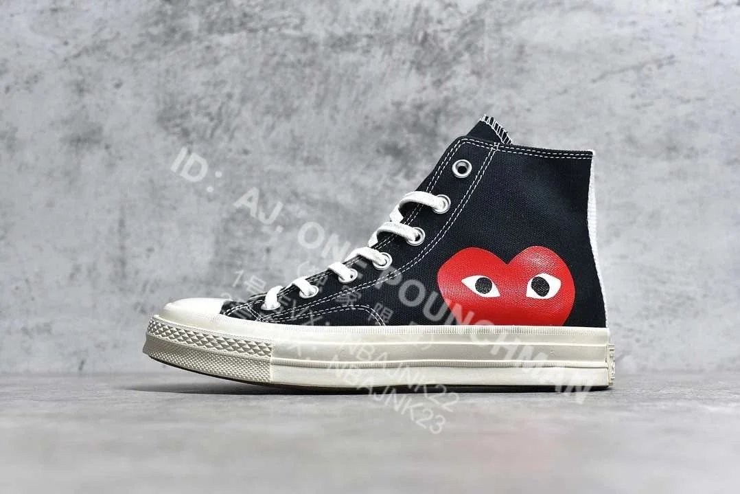 Black White High Top