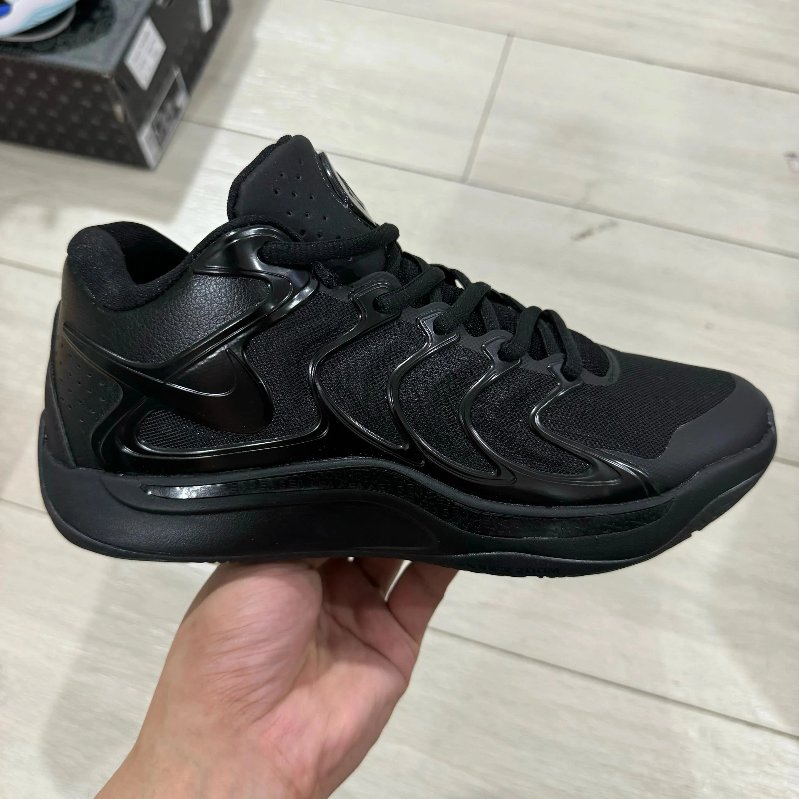 Basketball Shoes KD 17 — Pure Black colorway — USFans Spreadsheet photo
