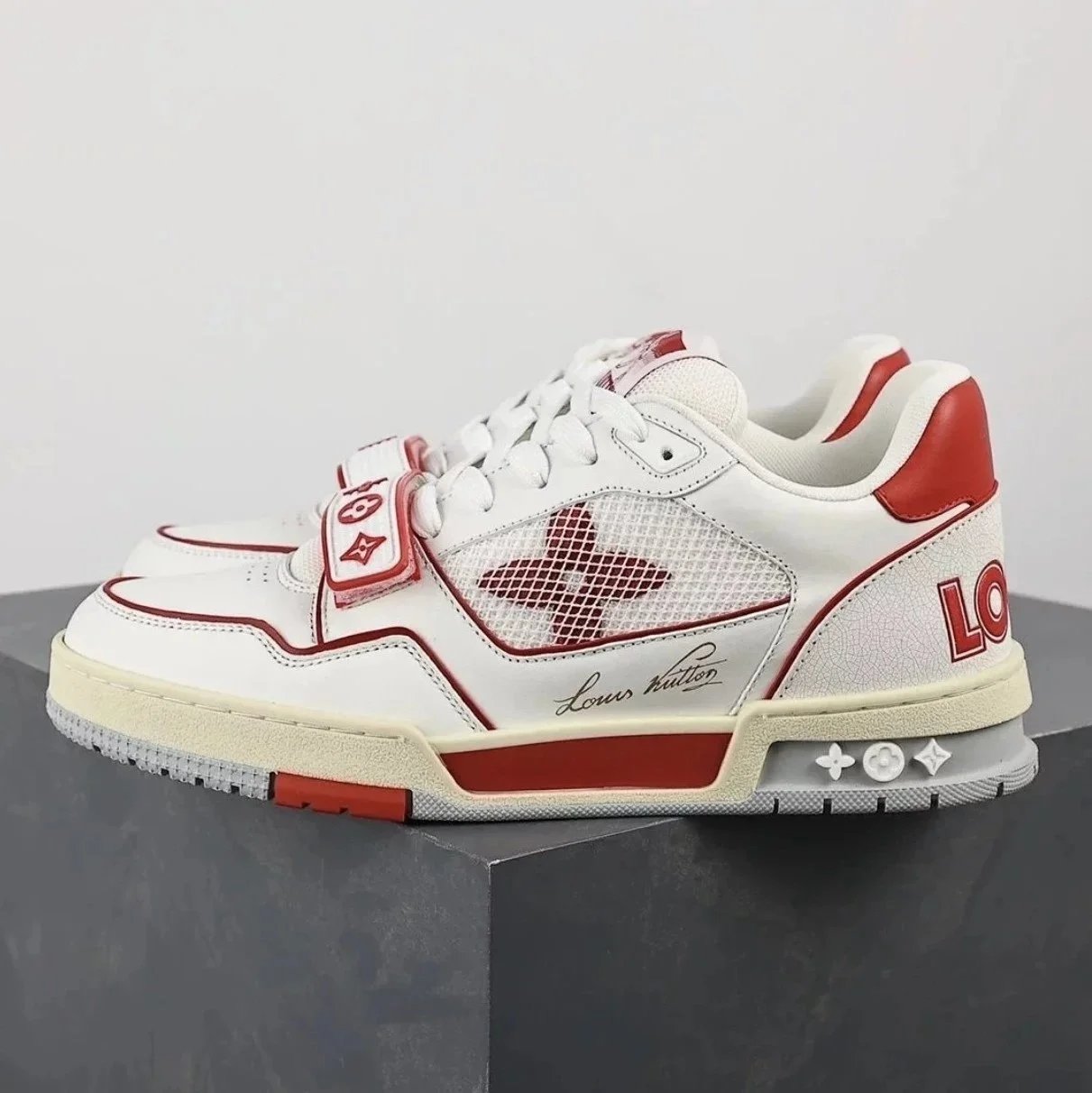 Red and White (Velcro)