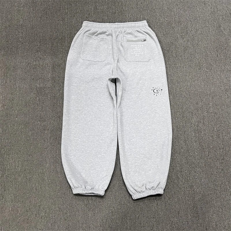 Corteiz Sun Logo Brown Sweatpants - 35