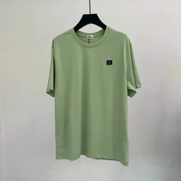 CP Company Logo Patch T-Shirt Sage Green - 1