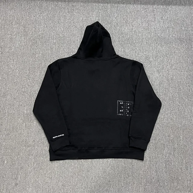 Unbranded Hoodies & Sweatshirts Sun emblem pullover hoodie with kangaroo pocket product detail image 12