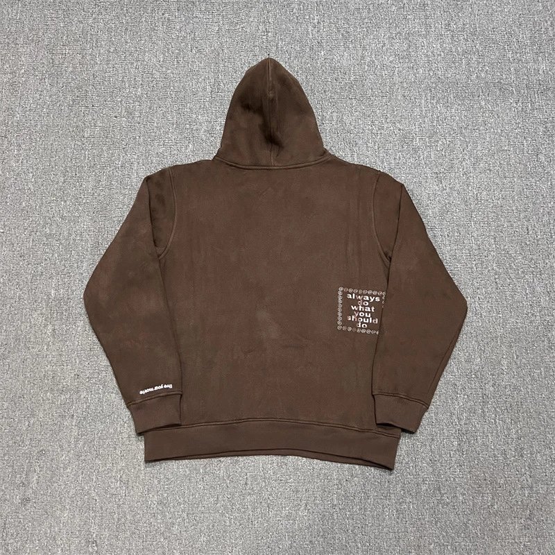 Corteiz Sun Logo Brown Sweatpants - 15
