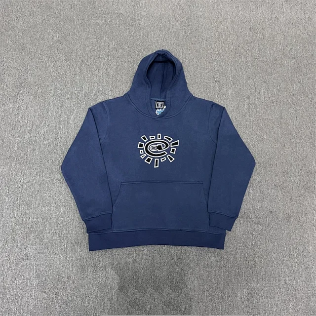 Unbranded Hoodies & Sweatshirts Sun emblem pullover hoodie with kangaroo pocket product detail image 17