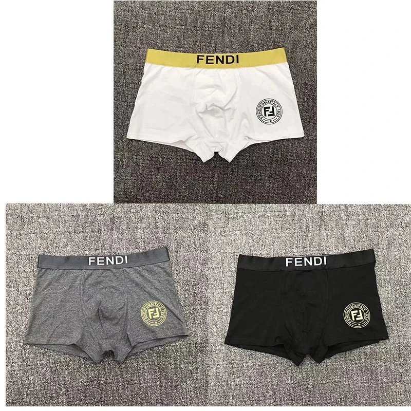 FENDI 白+黑+灰 礼盒装
