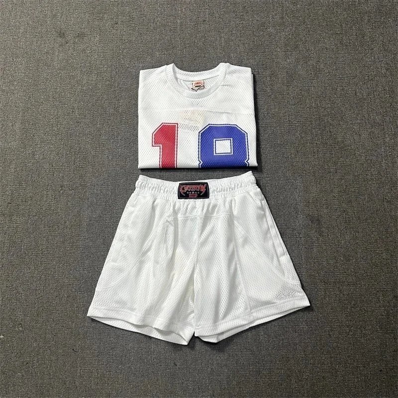 Corteiz Raglan Long-Sleeve T-Shirt White/Black - 31