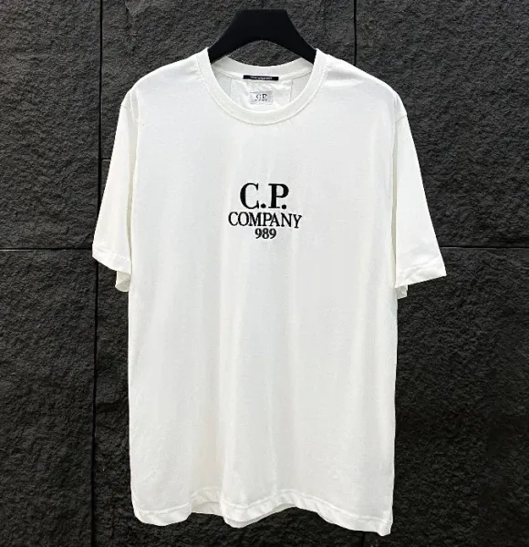 C.P. Company 989 Logo T-Shirt White - 1