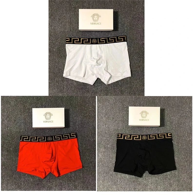 VERSACE 白+黑+红 礼盒装