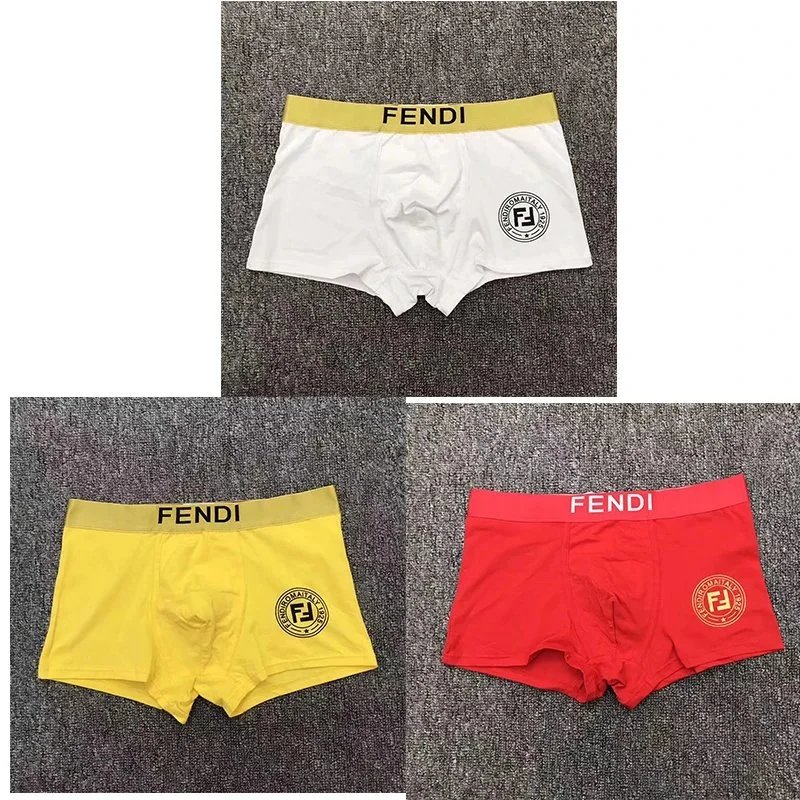 FENDI 白+黄+红 礼盒装
