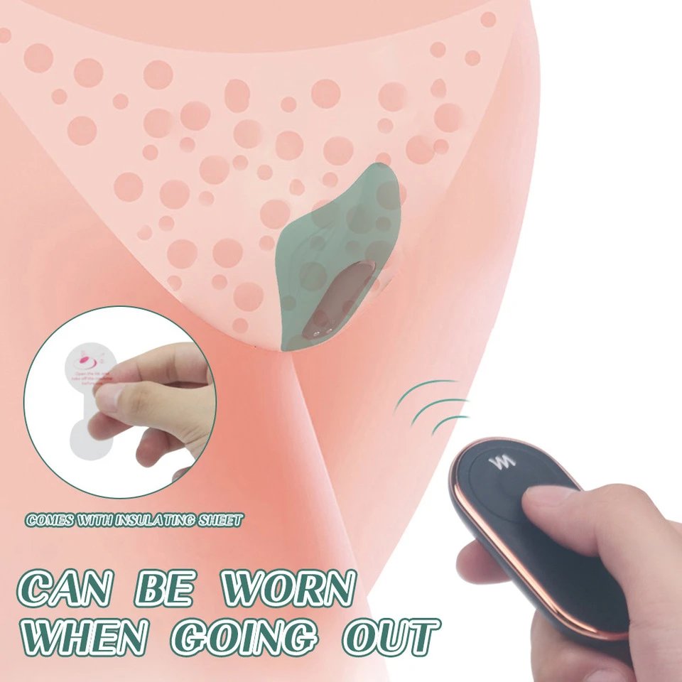 Remote Control Invisible  Lay-on Vibrator for Women