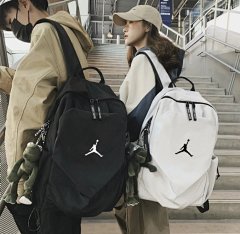 (Buyer's message notes color and size) Dan men's and women's backpack AJ sports backpack outdoor travel computer bag student backpack the most beautiful backpack! (Without hanging accessories) Fashionable and avant-garde, suitable for adult back travel