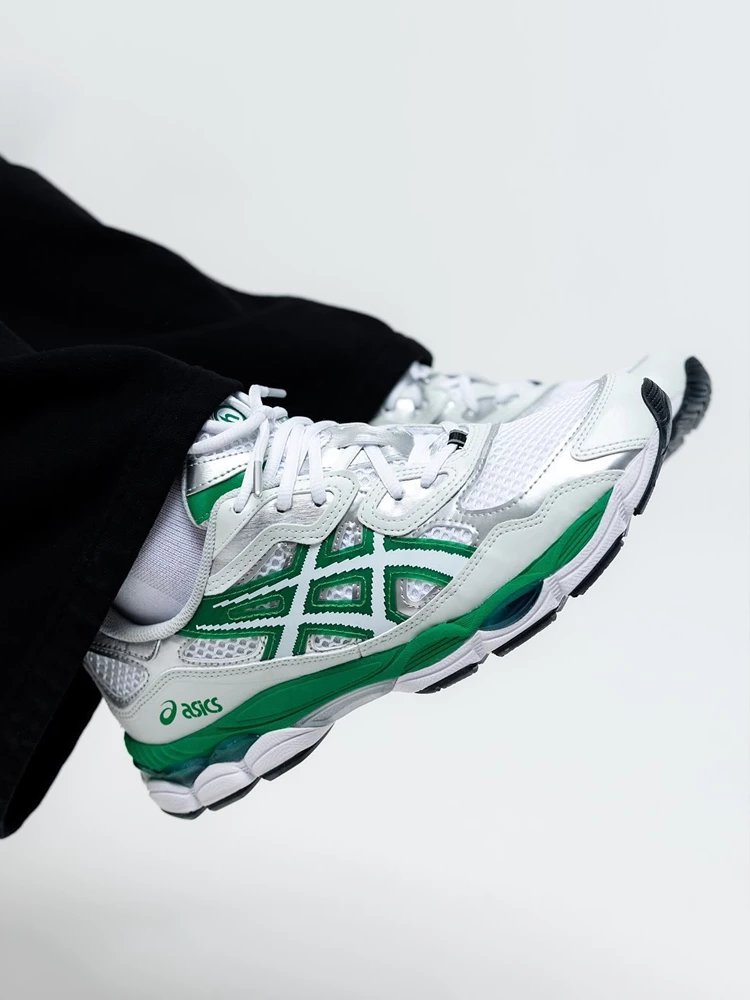 ASICS Hidden NY x ASICS Gel-NYC Co-Branded Men's White and Green Running Shoes 1201B001-100
