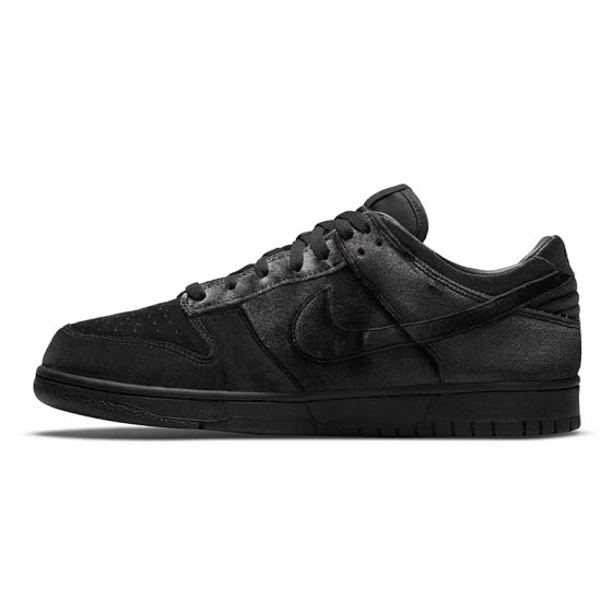 Nike Dunk Low x DSM Black Suede Co-branded Retro Casual Skateboarding Shoes DH2686-002