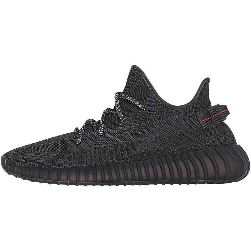 [Global Trade] Adidas Yeezy 350 V2 Black Static Black Angel Black Samurai Yeezy FU9006