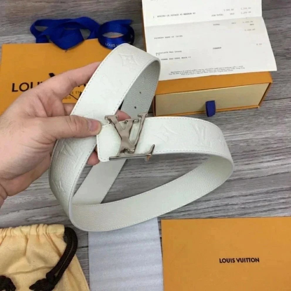 White with White Buckle
