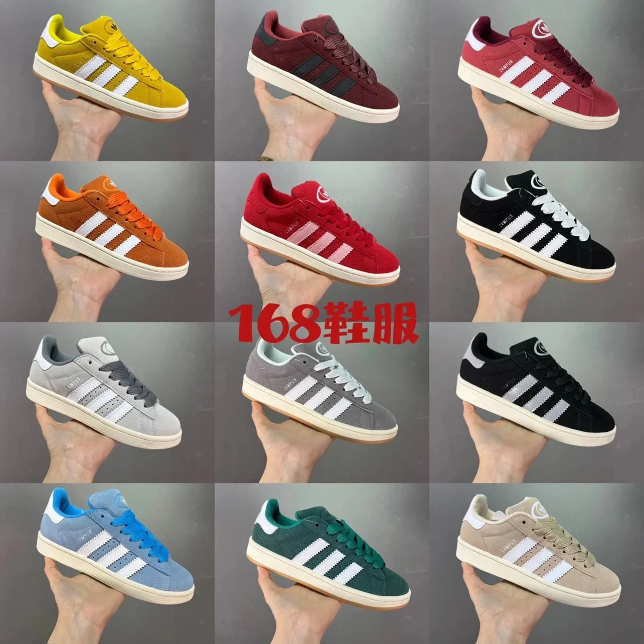 AD Classic Retro Casual Sneakers Unisex Campus Student Couple Bread Shoes-MLMLSPSH0101