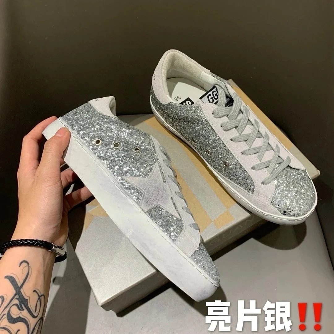 Glitter silver