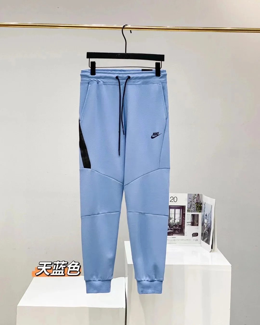 Sky blue pants