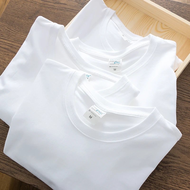 Pure cotton basic T-shirt