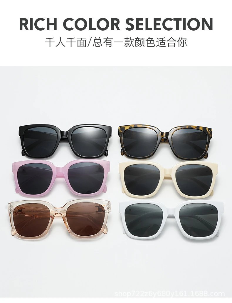 Design Tortoiseshell Acetate Square Sunglasses - 7
