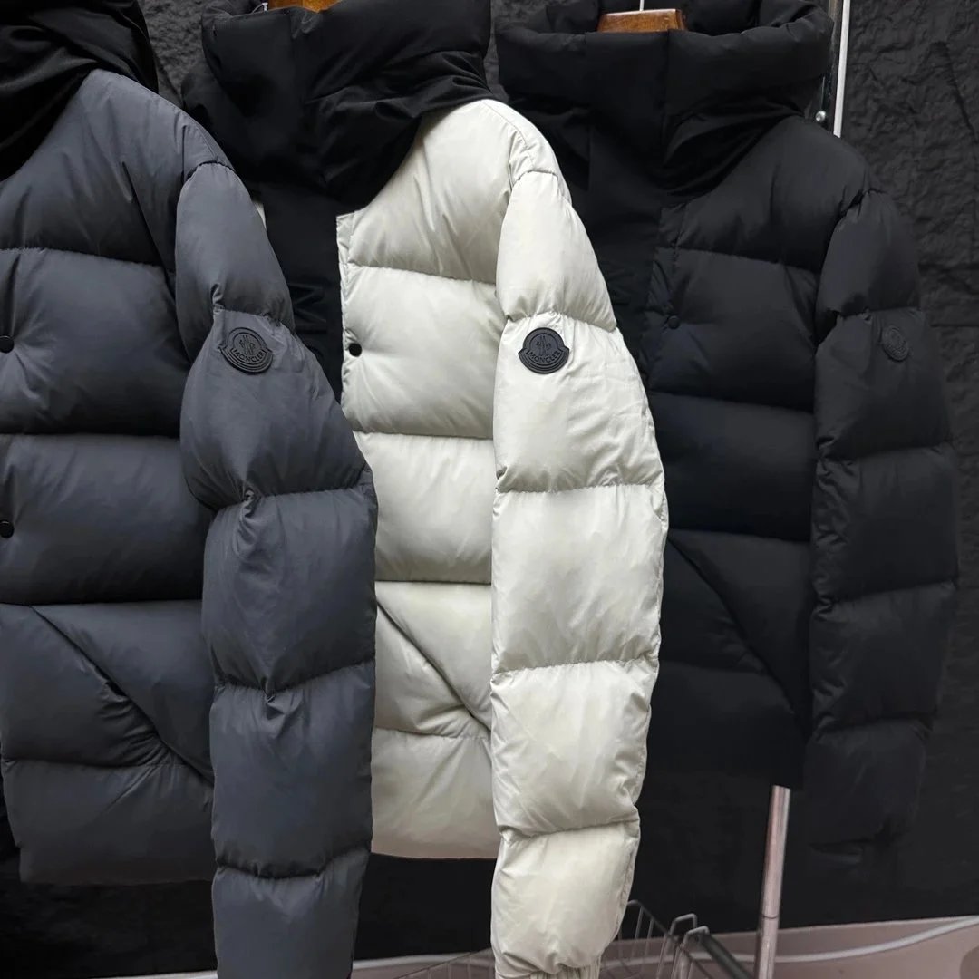 The last few items! Black Samurai new standard 90 duck down 15d ultra soft three proof no gall anti velvet three color uniform hair couple hooded down jacket