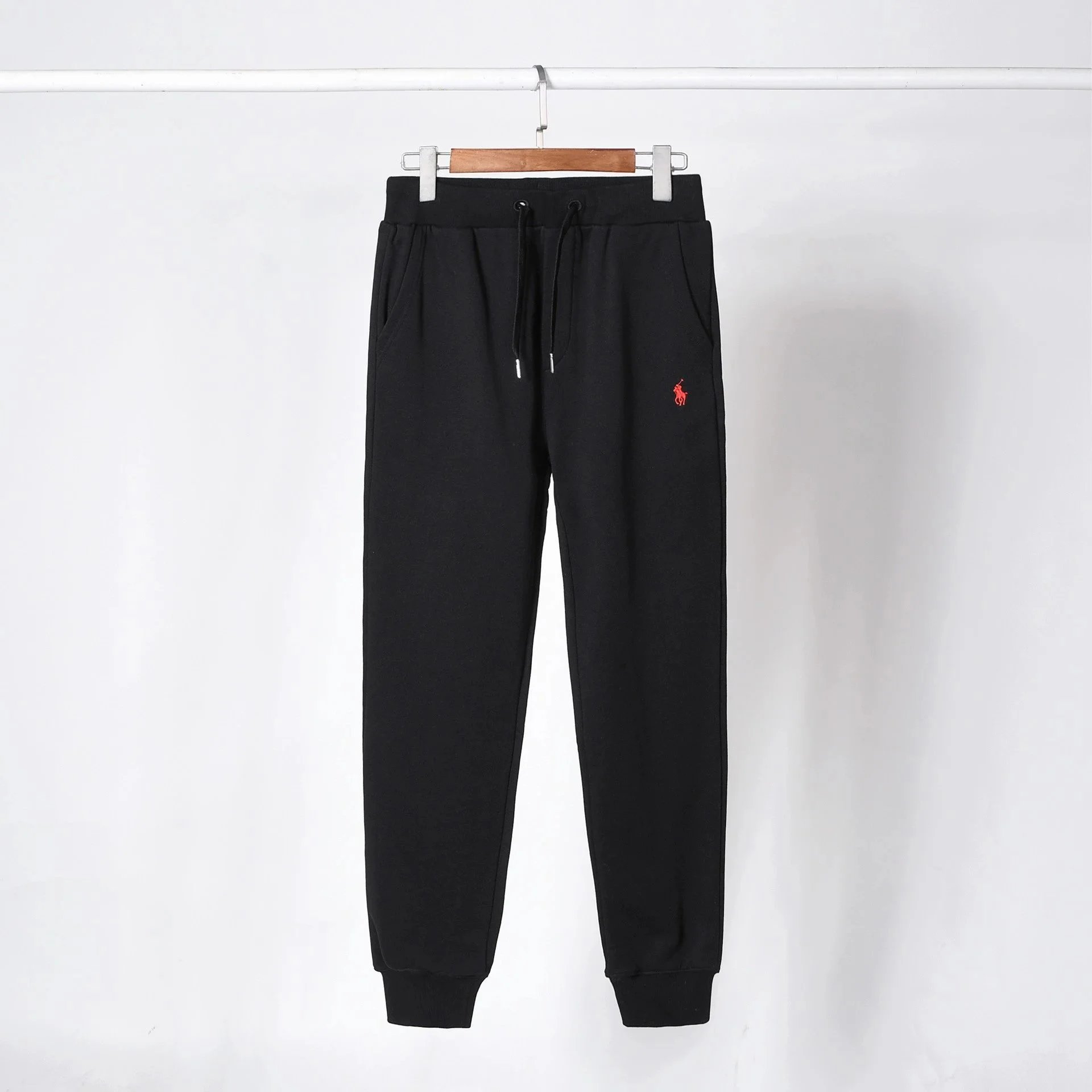 Pants Black Red