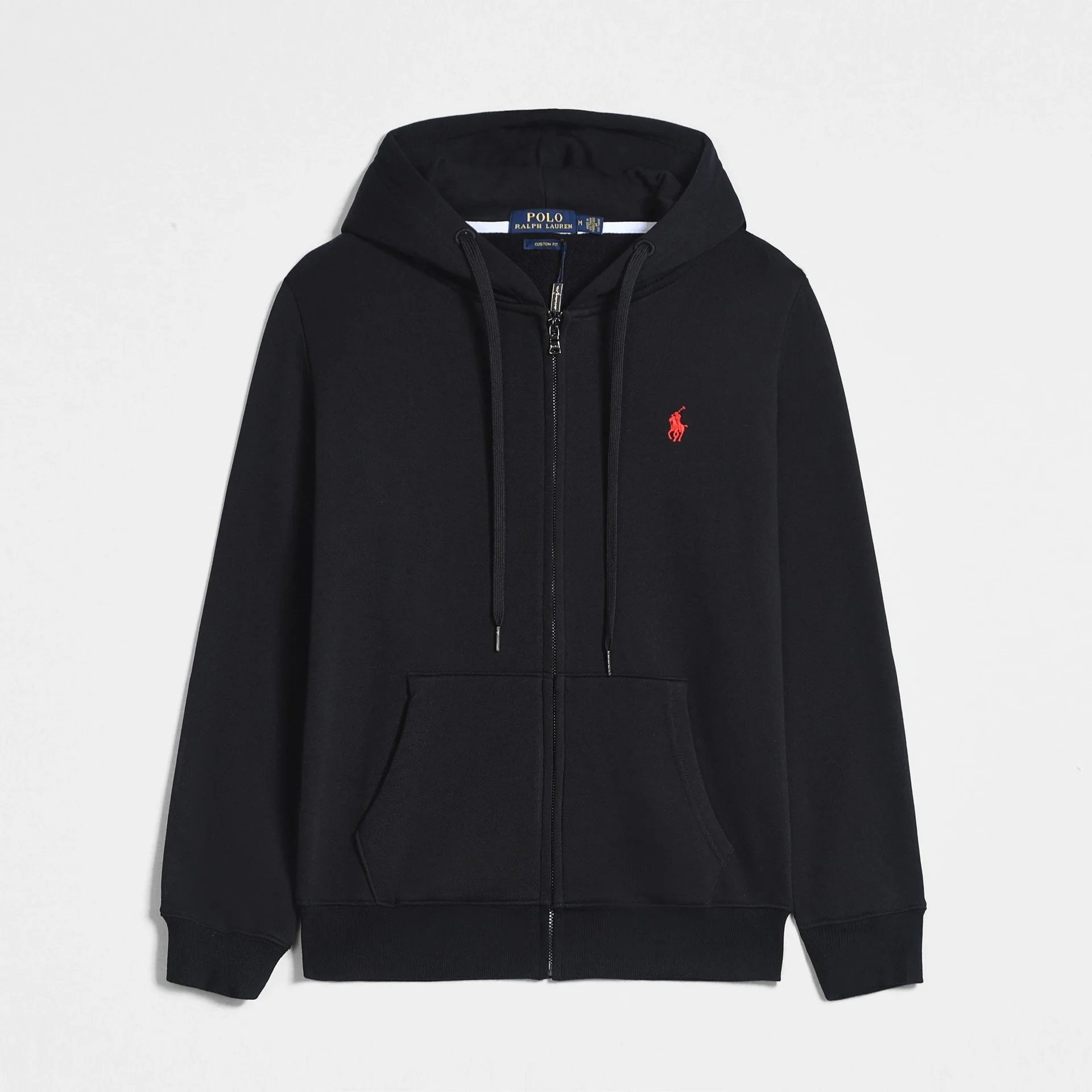 Zipper Black Red