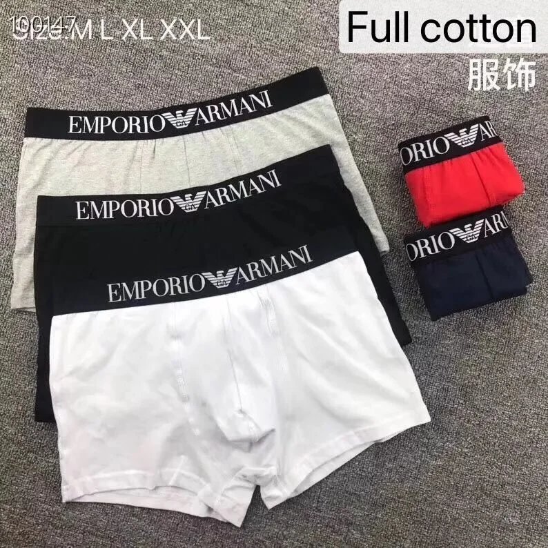ARMANI Men's Modal Boxer Briefs - 2019 Spring Festival Edition, High-End Comfort, International Luxury Brand