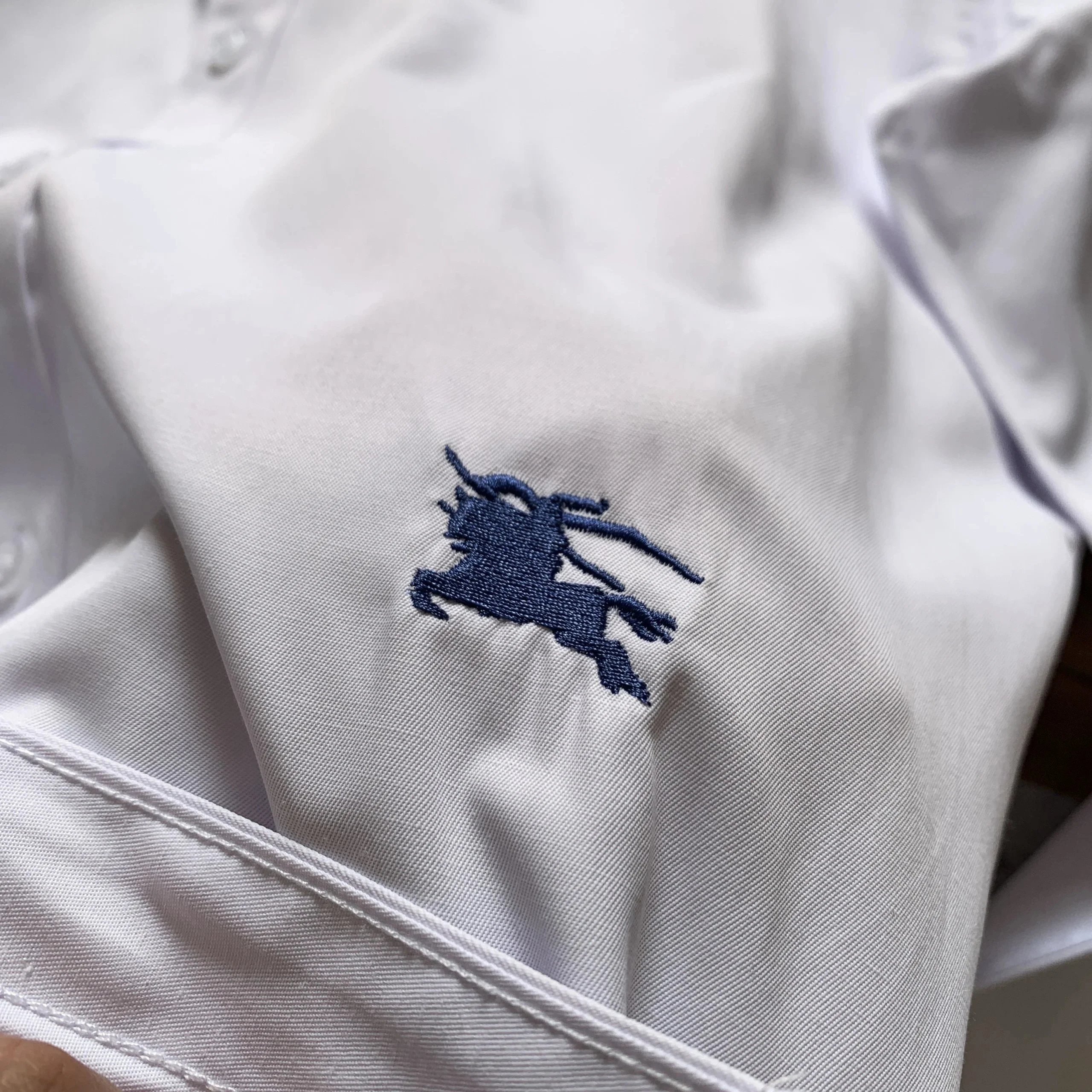 Burberry War Horse Embroidered Shirt